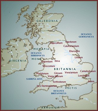 [Map of Roman Britain]